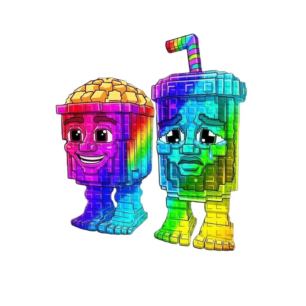 Rainbow Popcuru and Fizzuru